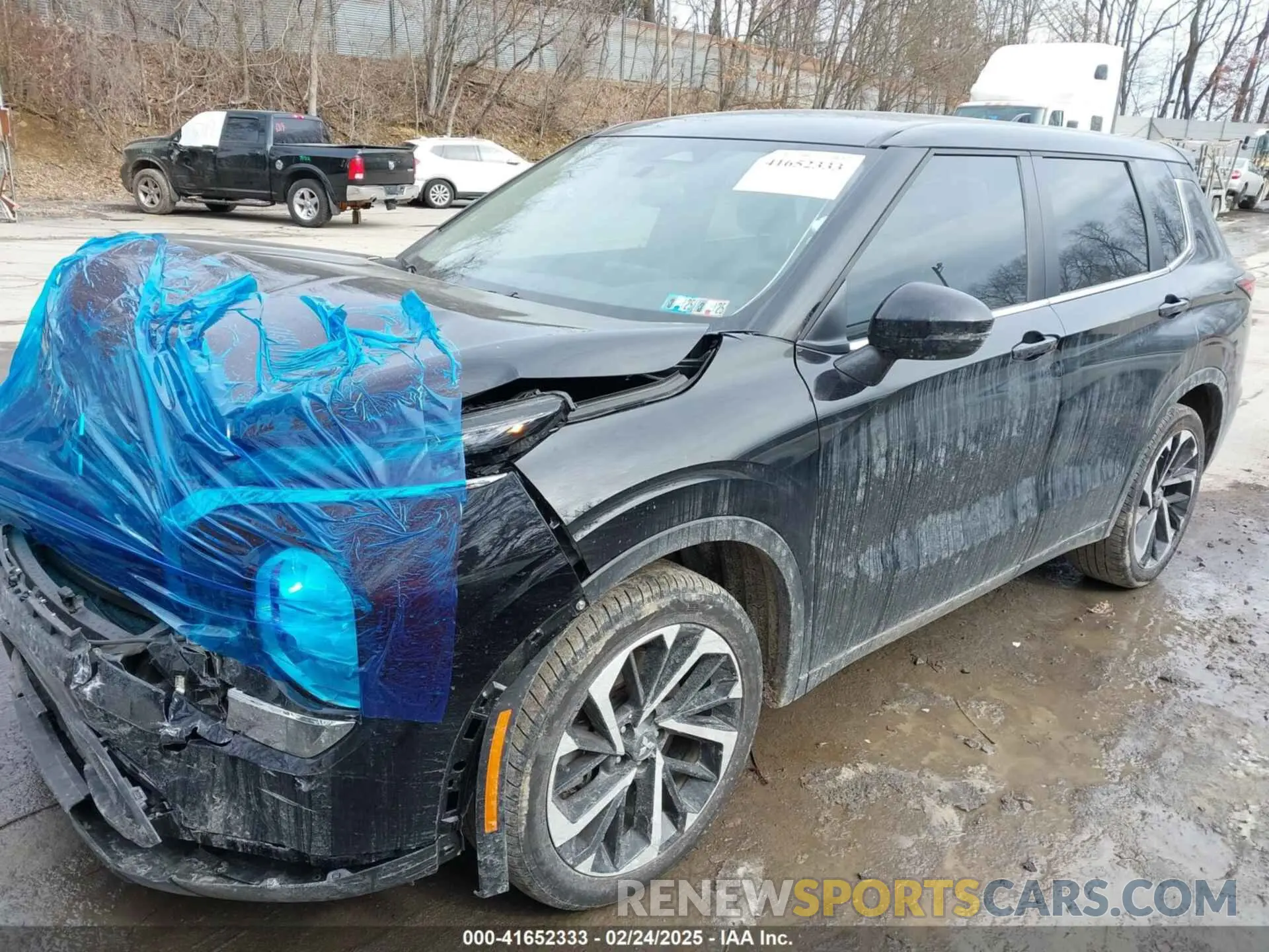 2 Фотография поврежденного автомобиля JA4J4TA89NZ001403 MITSUBISHI OUTLANDER 2022