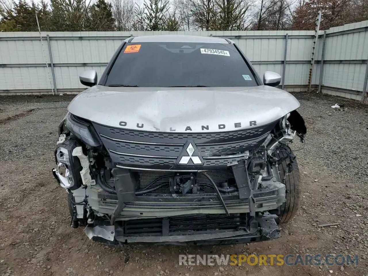 5 Photograph of a damaged car JA4J4TA89NZ027936 MITSUBISHI OUTLANDER 2022