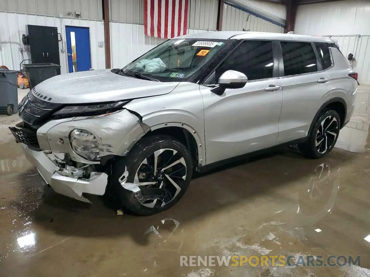 1 Фотография поврежденного автомобиля JA4J4TA8XNZ008022 MITSUBISHI OUTLANDER 2022