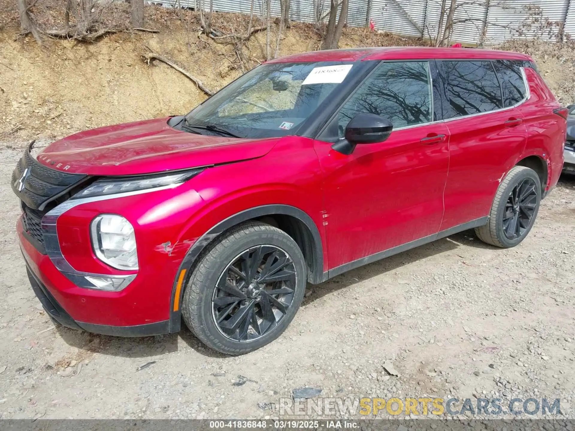 2 Фотография поврежденного автомобиля JA4J4UA80NZ069028 MITSUBISHI OUTLANDER 2022
