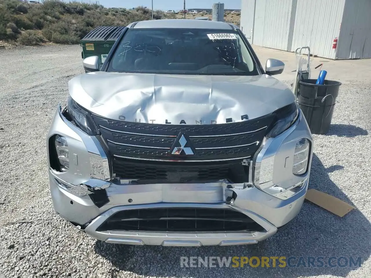 5 Photograph of a damaged car JA4J4UA80NZ089960 MITSUBISHI OUTLANDER 2022