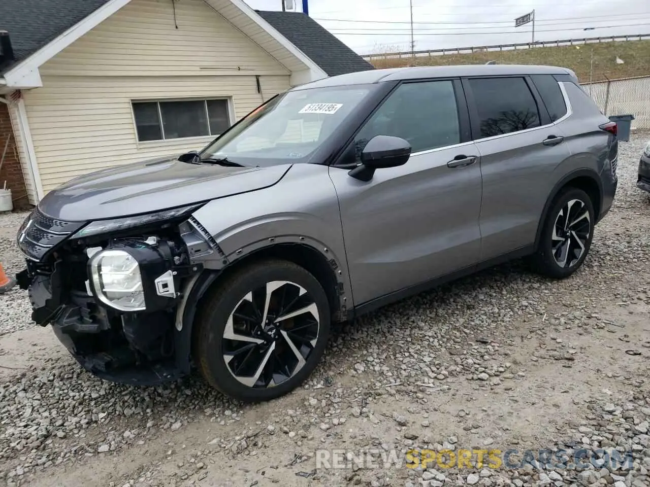 1 Фотография поврежденного автомобиля JA4J4UA83NZ036802 MITSUBISHI OUTLANDER 2022
