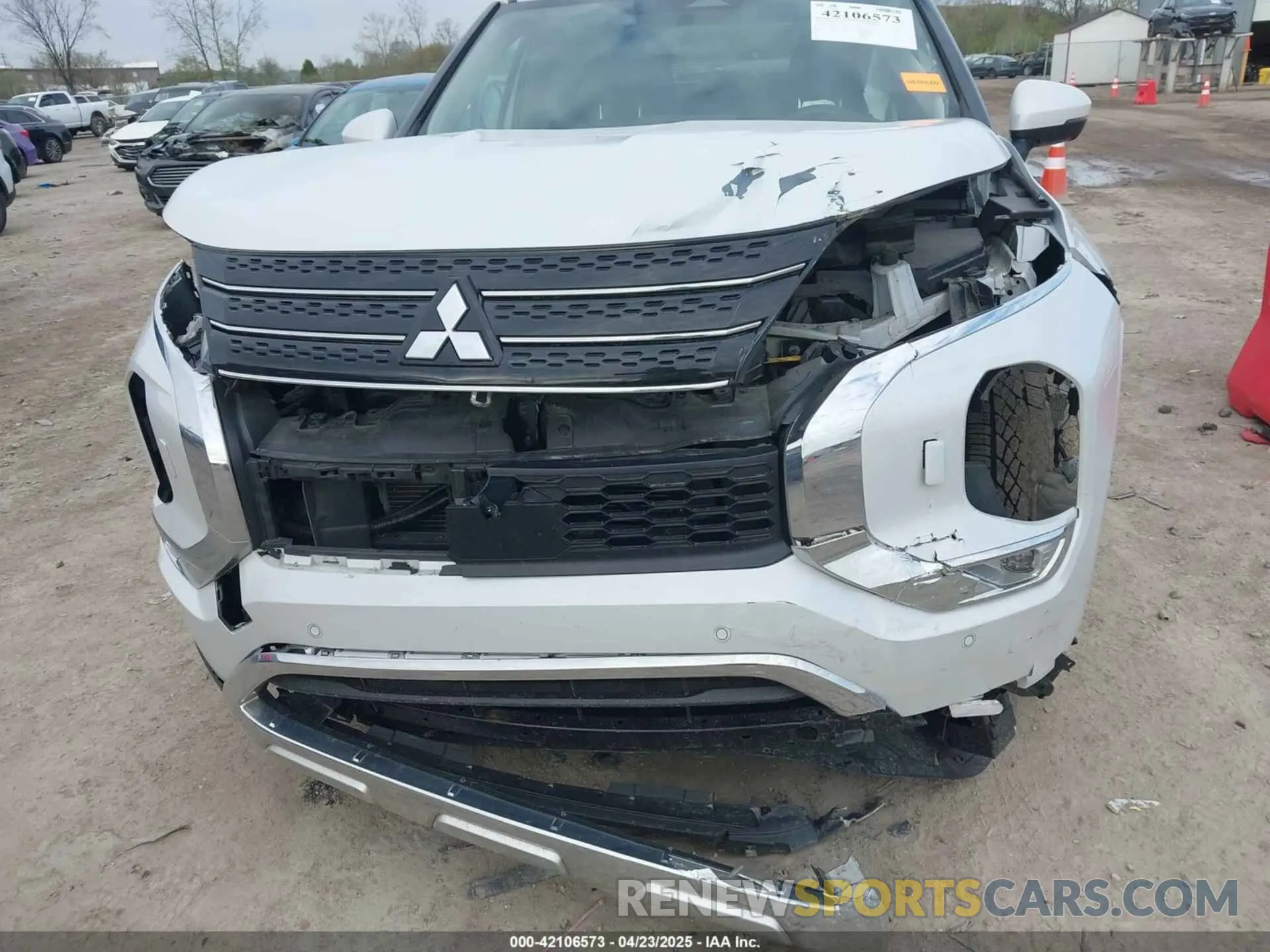 6 Photograph of a damaged car JA4J4UA85NZ036591 MITSUBISHI OUTLANDER 2022
