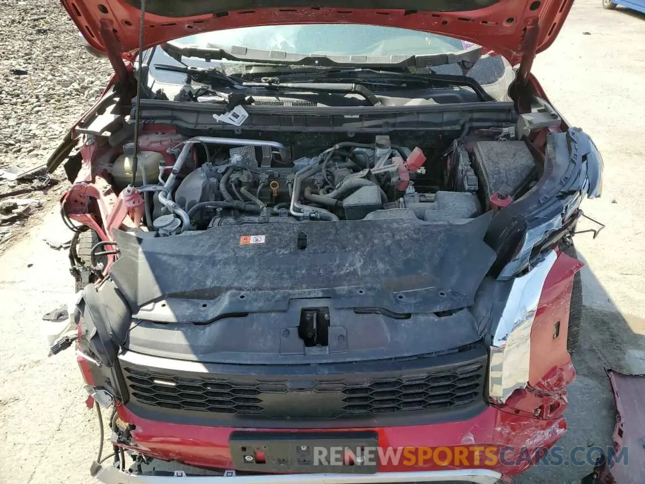 12 Photograph of a damaged car JA4J4UA87NZ030985 MITSUBISHI OUTLANDER 2022