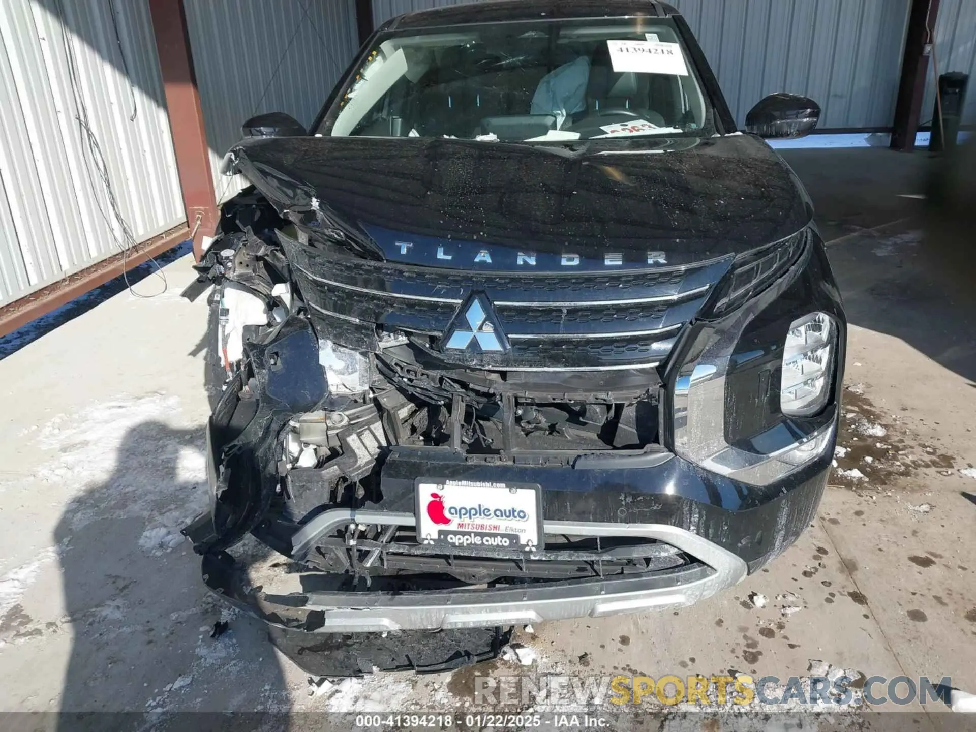 11 Photograph of a damaged car JA4J4UA88NZ067382 MITSUBISHI OUTLANDER 2022