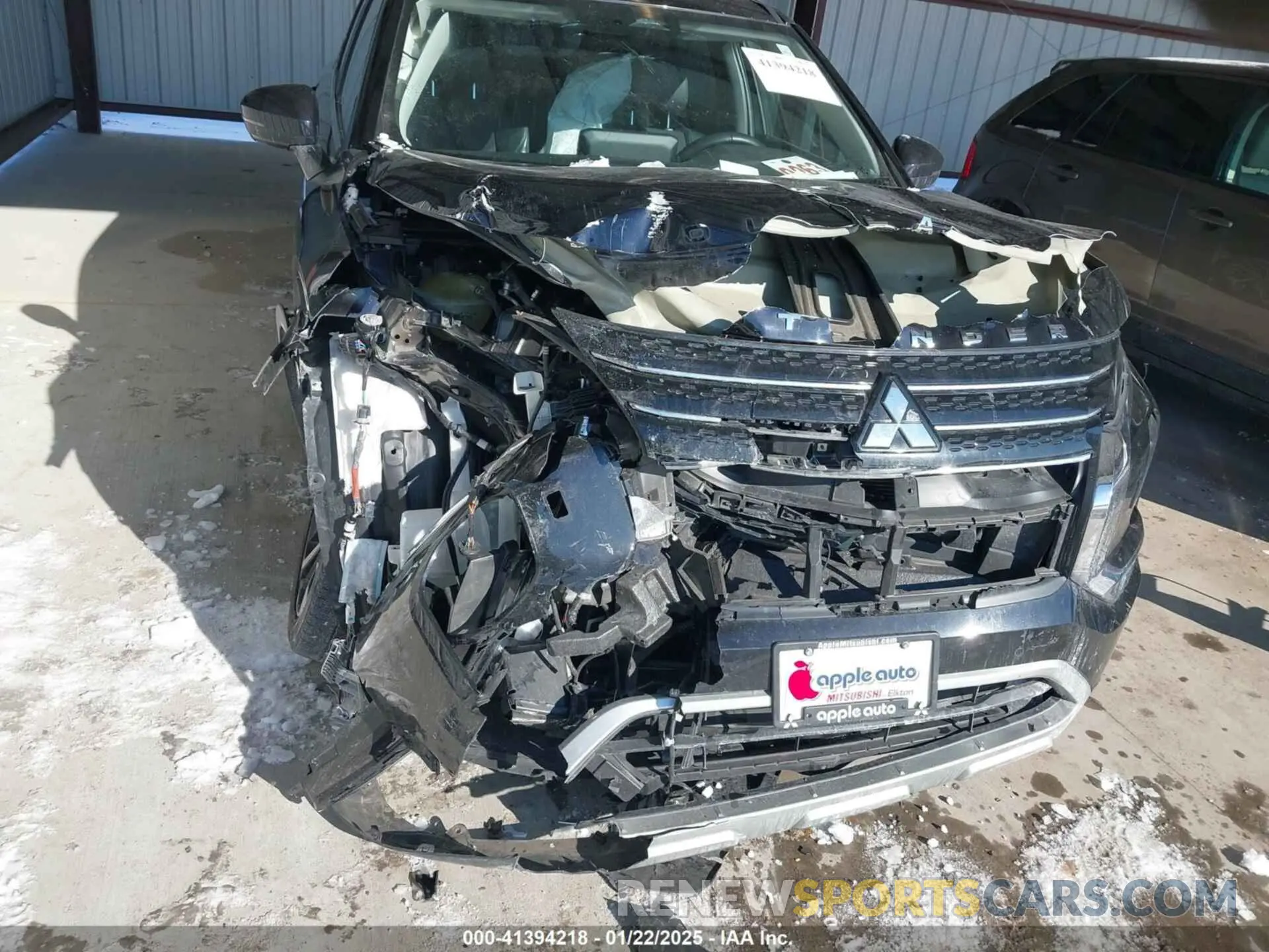 6 Photograph of a damaged car JA4J4UA88NZ067382 MITSUBISHI OUTLANDER 2022