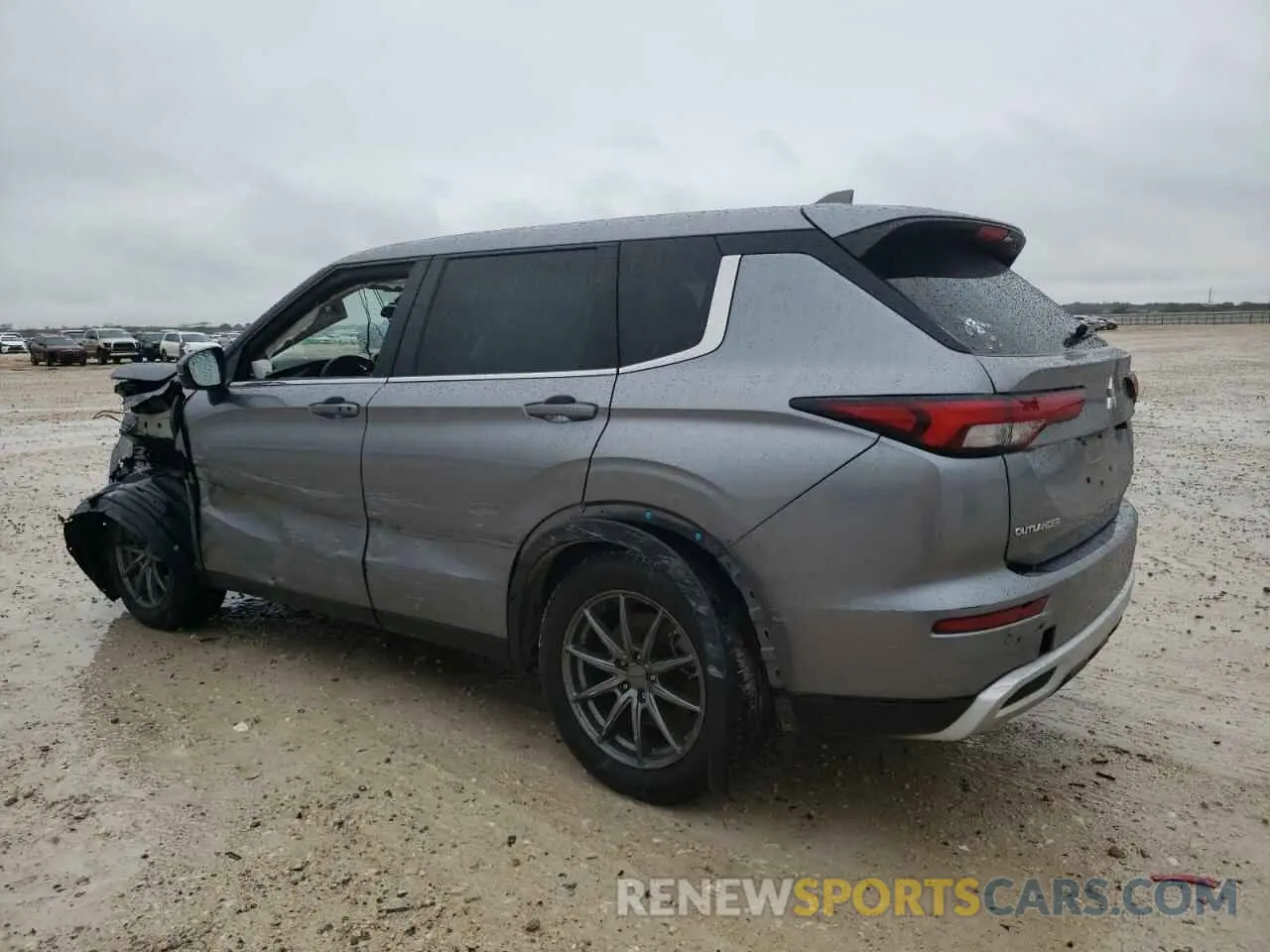 2 Photograph of a damaged car JA4J4UA89NZ080612 MITSUBISHI OUTLANDER 2022