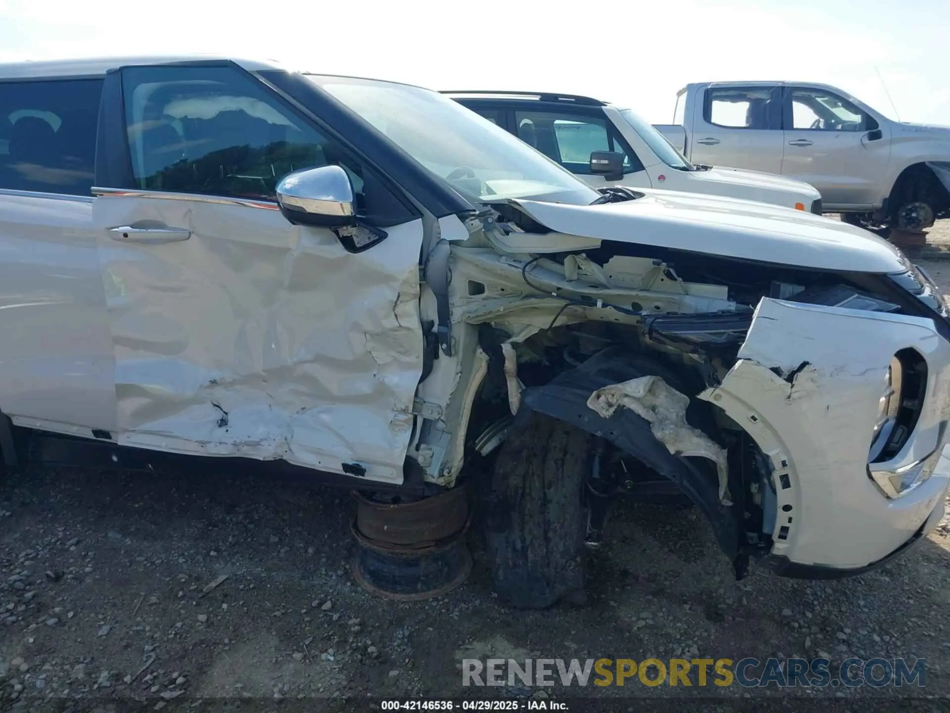 6 Фотография поврежденного автомобиля JA4J4UA8XNZ064869 MITSUBISHI OUTLANDER 2022