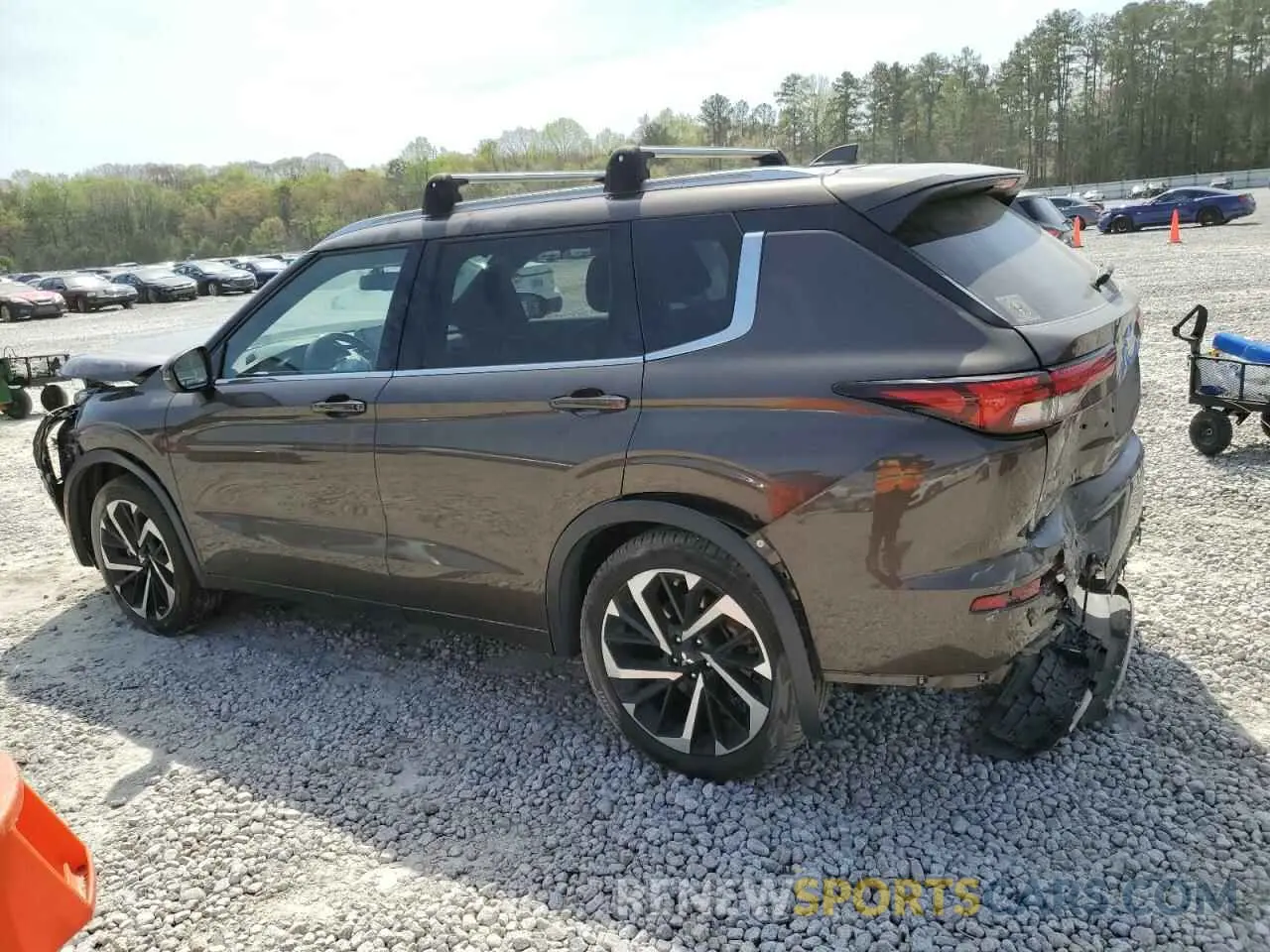 2 Photograph of a damaged car JA4J4VA83NZ052990 MITSUBISHI OUTLANDER 2022