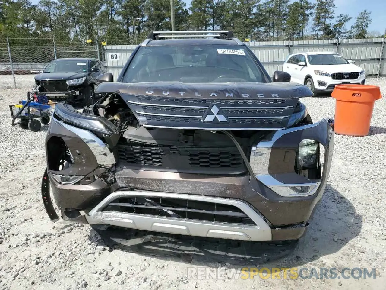 5 Photograph of a damaged car JA4J4VA83NZ052990 MITSUBISHI OUTLANDER 2022