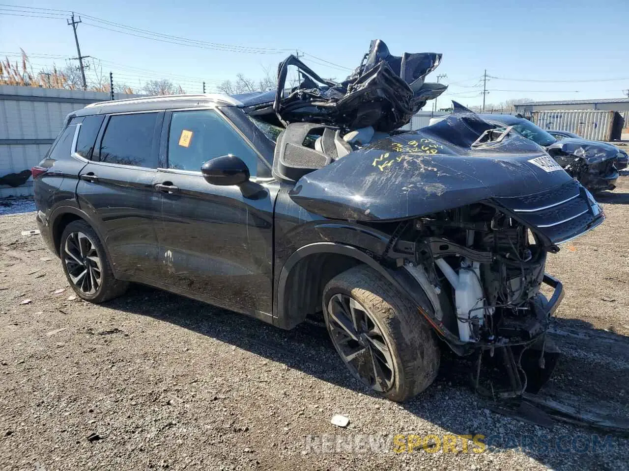 4 Photograph of a damaged car JA4J4VA86NZ007865 MITSUBISHI OUTLANDER 2022