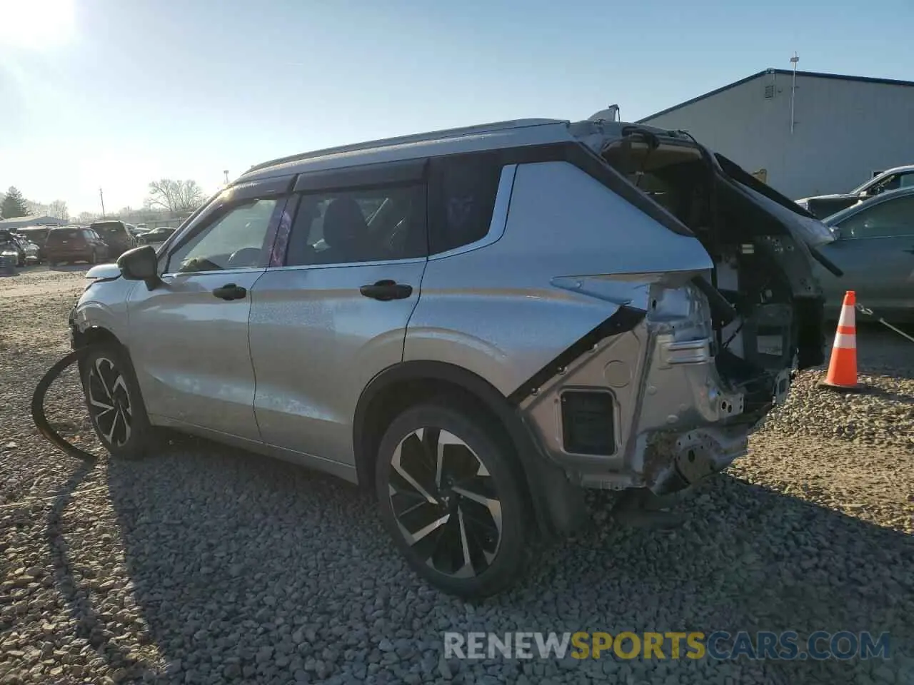 2 Photograph of a damaged car JA4J4VA87NZ061370 MITSUBISHI OUTLANDER 2022