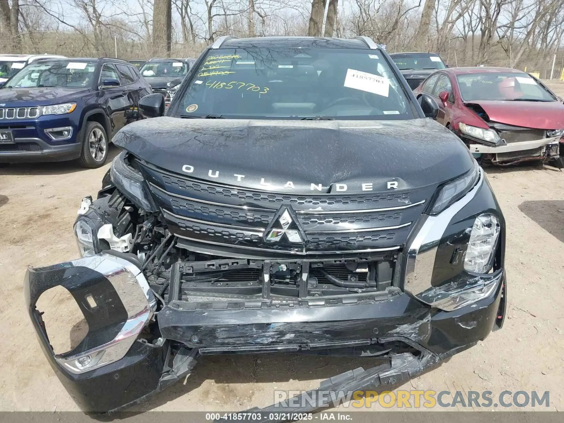 12 Photograph of a damaged car JA4J4VA89NZ084990 MITSUBISHI OUTLANDER 2022