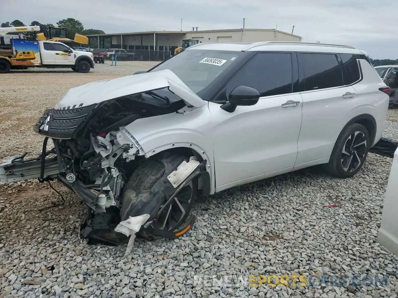 1 Photograph of a damaged car JA4J4VA8XNZ016097 MITSUBISHI OUTLANDER 2022