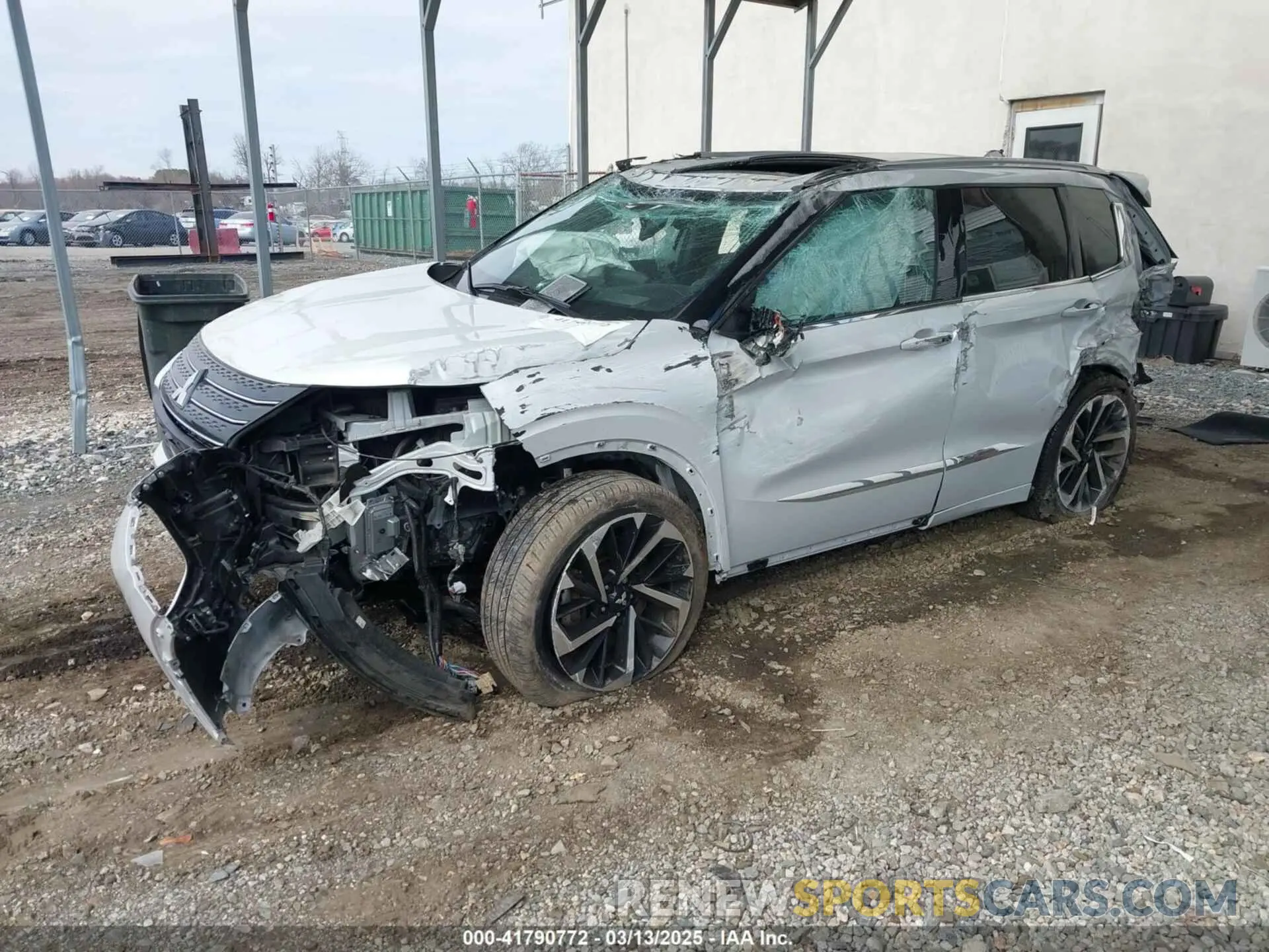 2 Photograph of a damaged car JA4J4VA8XNZ040223 MITSUBISHI OUTLANDER 2022