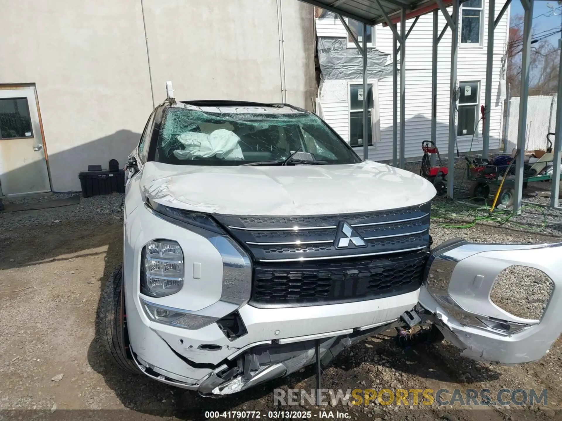 6 Photograph of a damaged car JA4J4VA8XNZ040223 MITSUBISHI OUTLANDER 2022