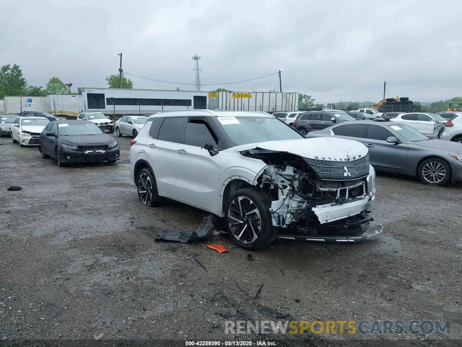 1 Фотография поврежденного автомобиля JA4J4VA8XNZ089356 MITSUBISHI OUTLANDER 2022