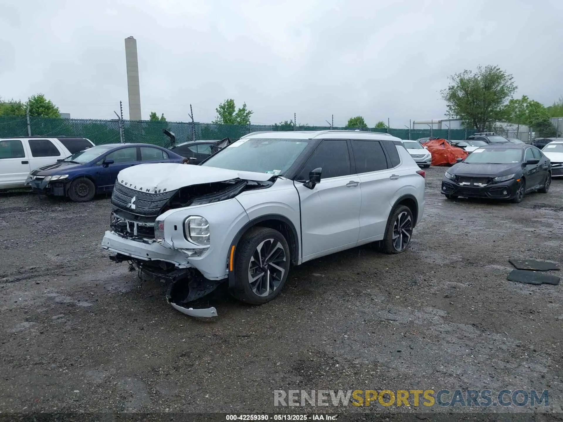 2 Фотография поврежденного автомобиля JA4J4VA8XNZ089356 MITSUBISHI OUTLANDER 2022