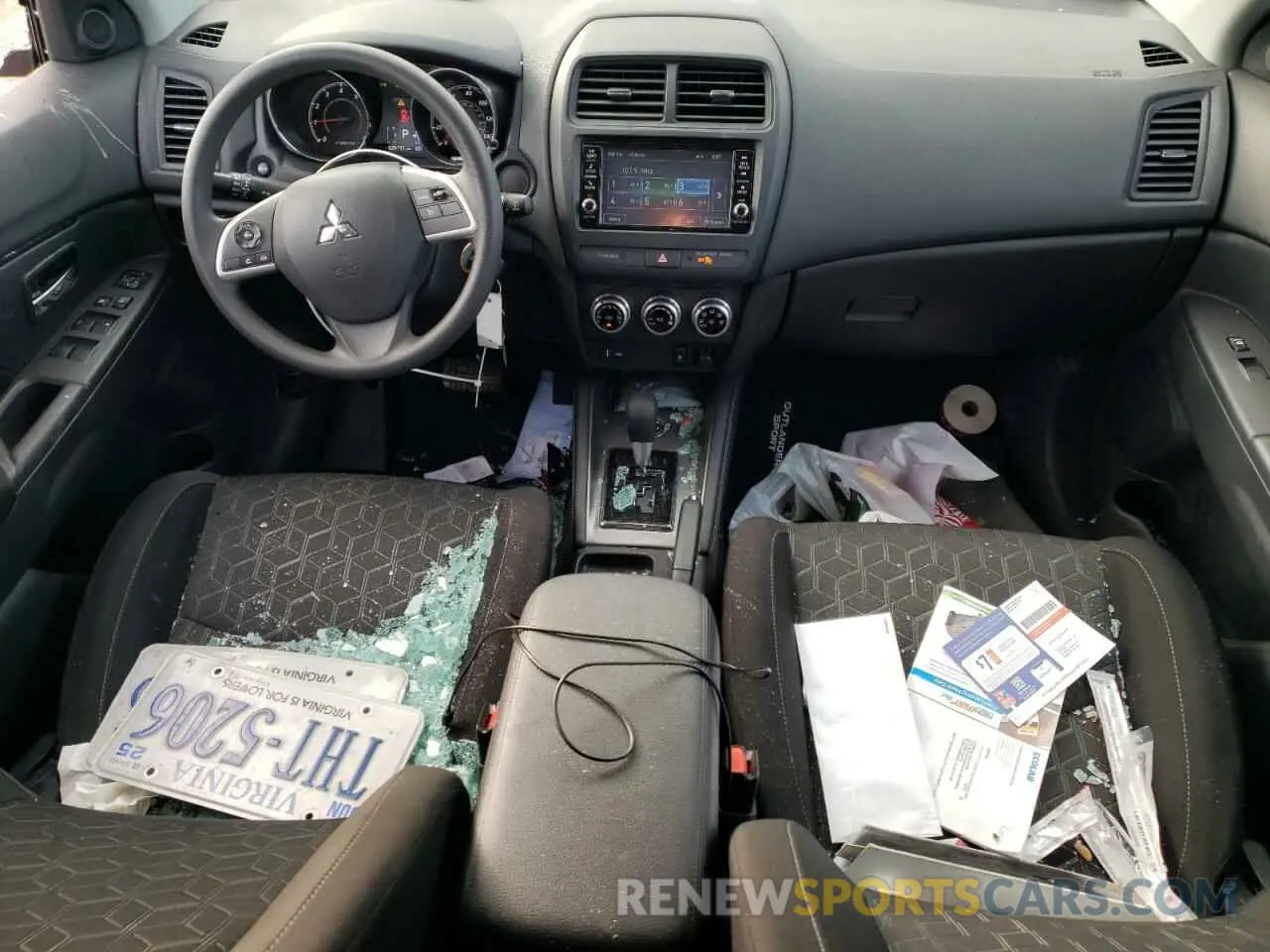8 Photograph of a damaged car JA4ARUAU4PU015620 MITSUBISHI OUTLANDER 2023