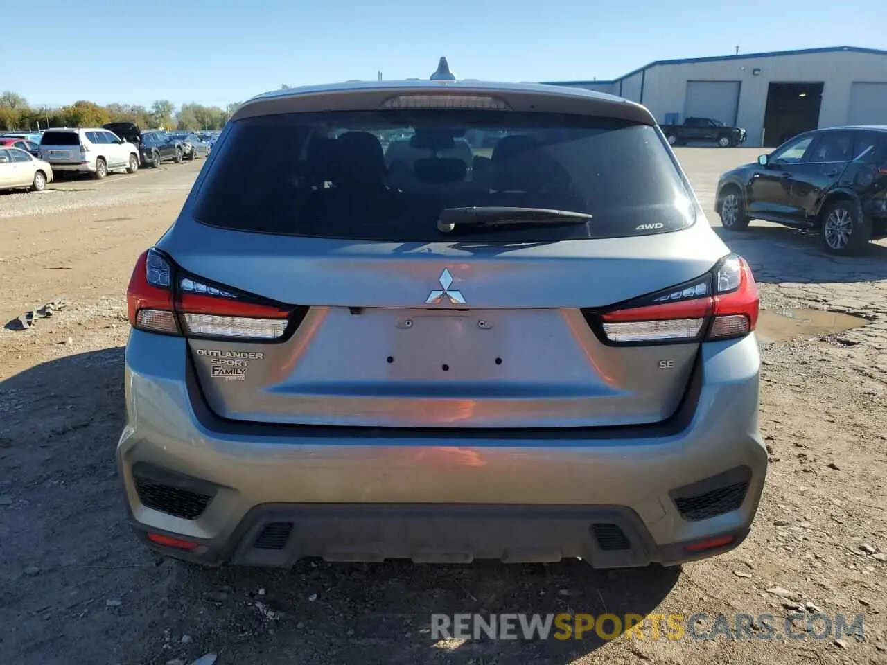 6 Фотография поврежденного автомобиля JA4ARUAU6PU002397 MITSUBISHI OUTLANDER 2023