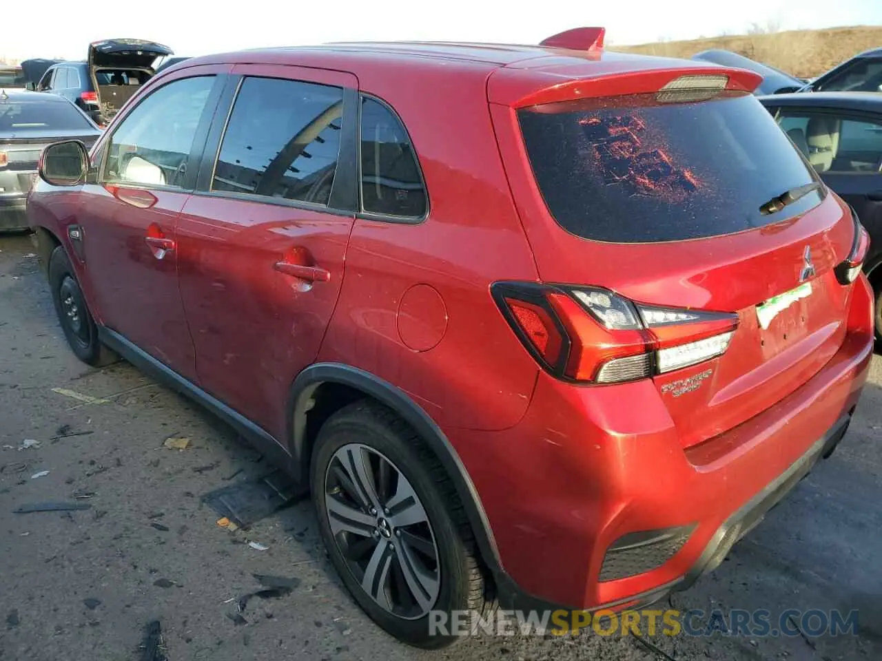 2 Photograph of a damaged car JA4ARUAU8PU010288 MITSUBISHI OUTLANDER 2023