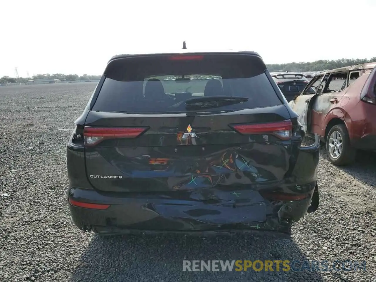 6 Фотография поврежденного автомобиля JA4J3TA81PZ045837 MITSUBISHI OUTLANDER 2023
