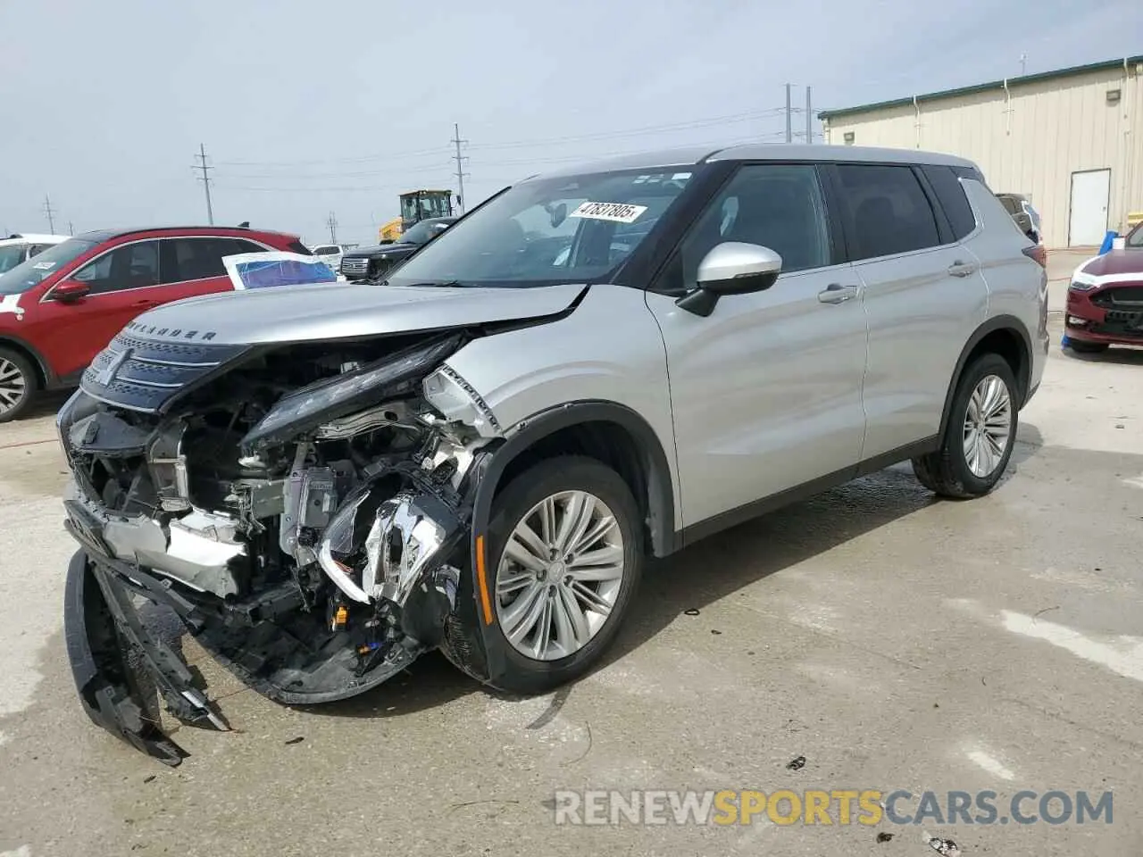 1 Photograph of a damaged car JA4J3TA85PZ062124 MITSUBISHI OUTLANDER 2023