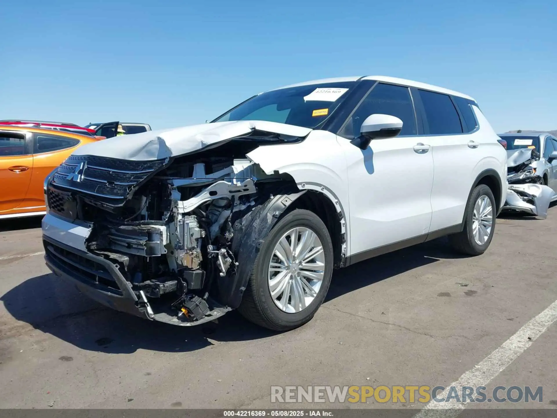6 Photograph of a damaged car JA4J3TA89PZ021852 MITSUBISHI OUTLANDER 2023