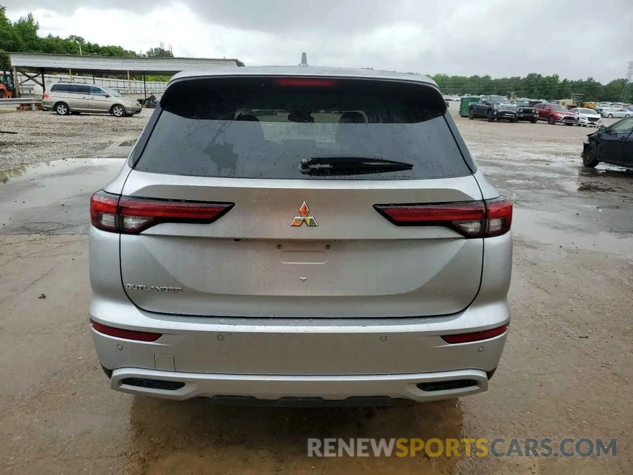 6 Photograph of a damaged car JA4J3UA81PZ011323 MITSUBISHI OUTLANDER 2023