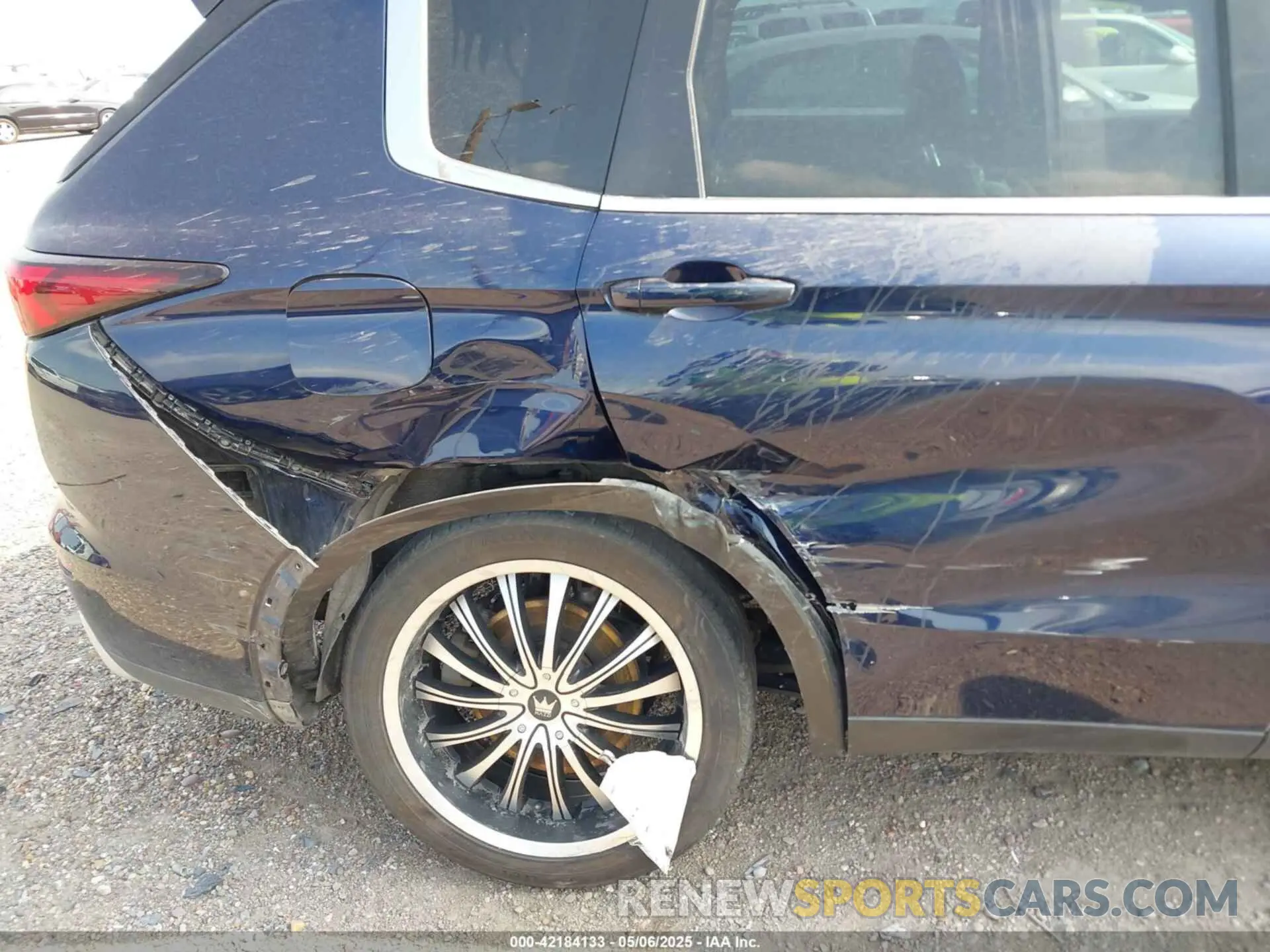 6 Photograph of a damaged car JA4J3UA81PZ022614 MITSUBISHI OUTLANDER 2023