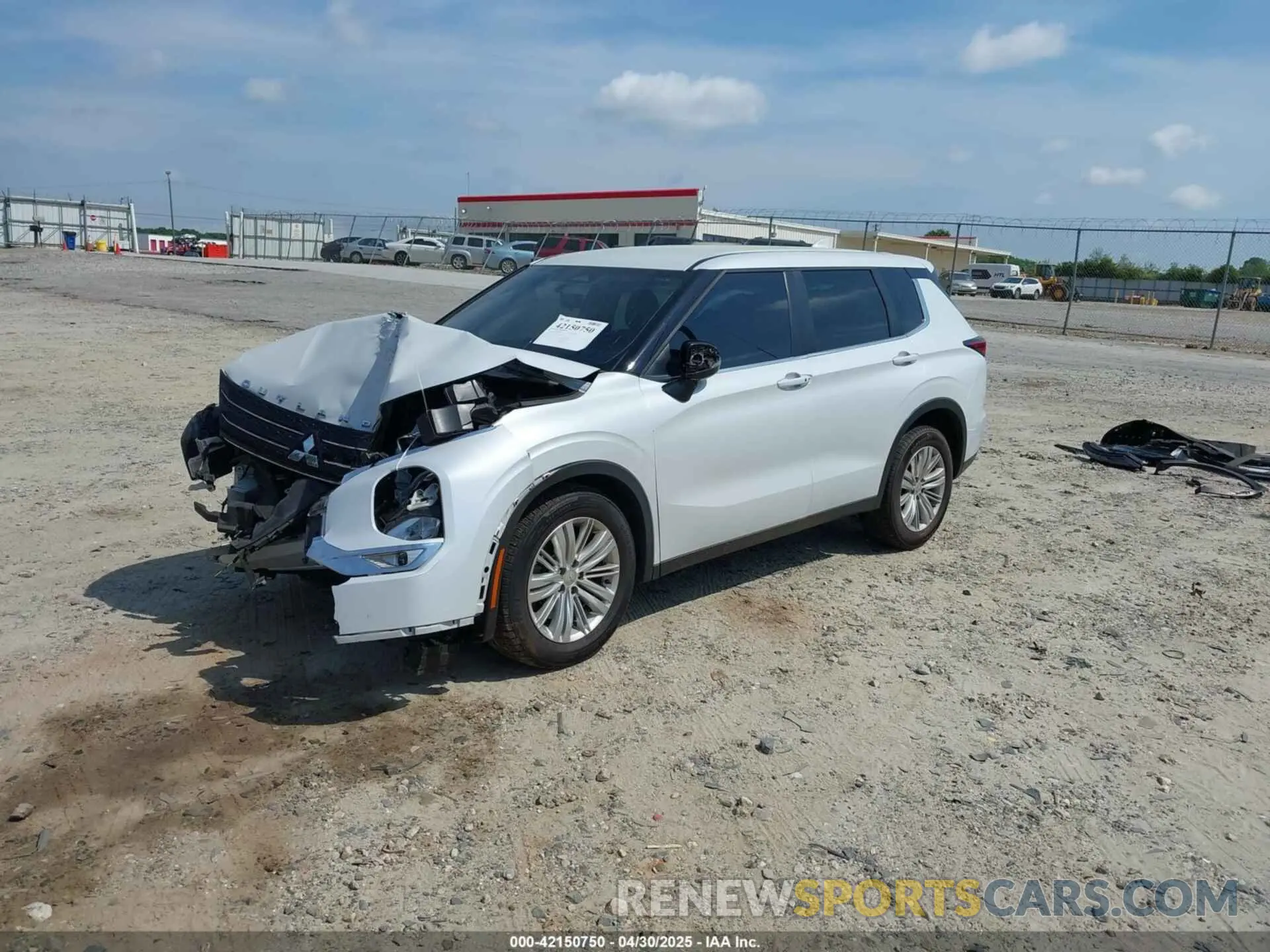 2 Фотография поврежденного автомобиля JA4J3UA82PZ025246 MITSUBISHI OUTLANDER 2023