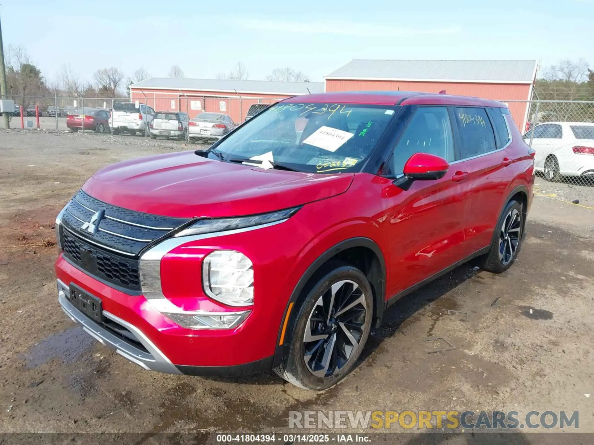 2 Фотография поврежденного автомобиля JA4J3UA82PZ052835 MITSUBISHI OUTLANDER 2023