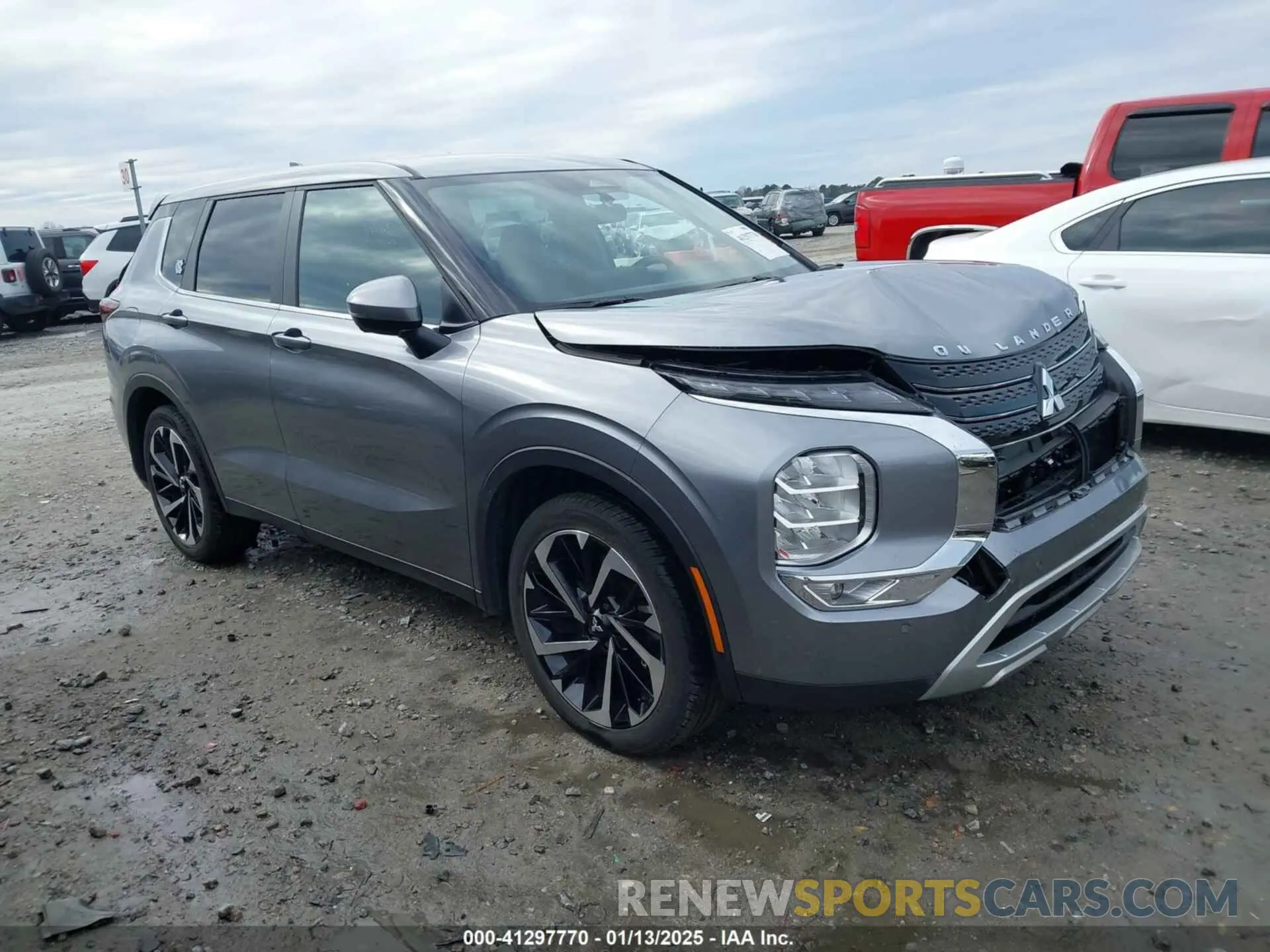 1 Photograph of a damaged car JA4J3UA84PZ011056 MITSUBISHI OUTLANDER 2023