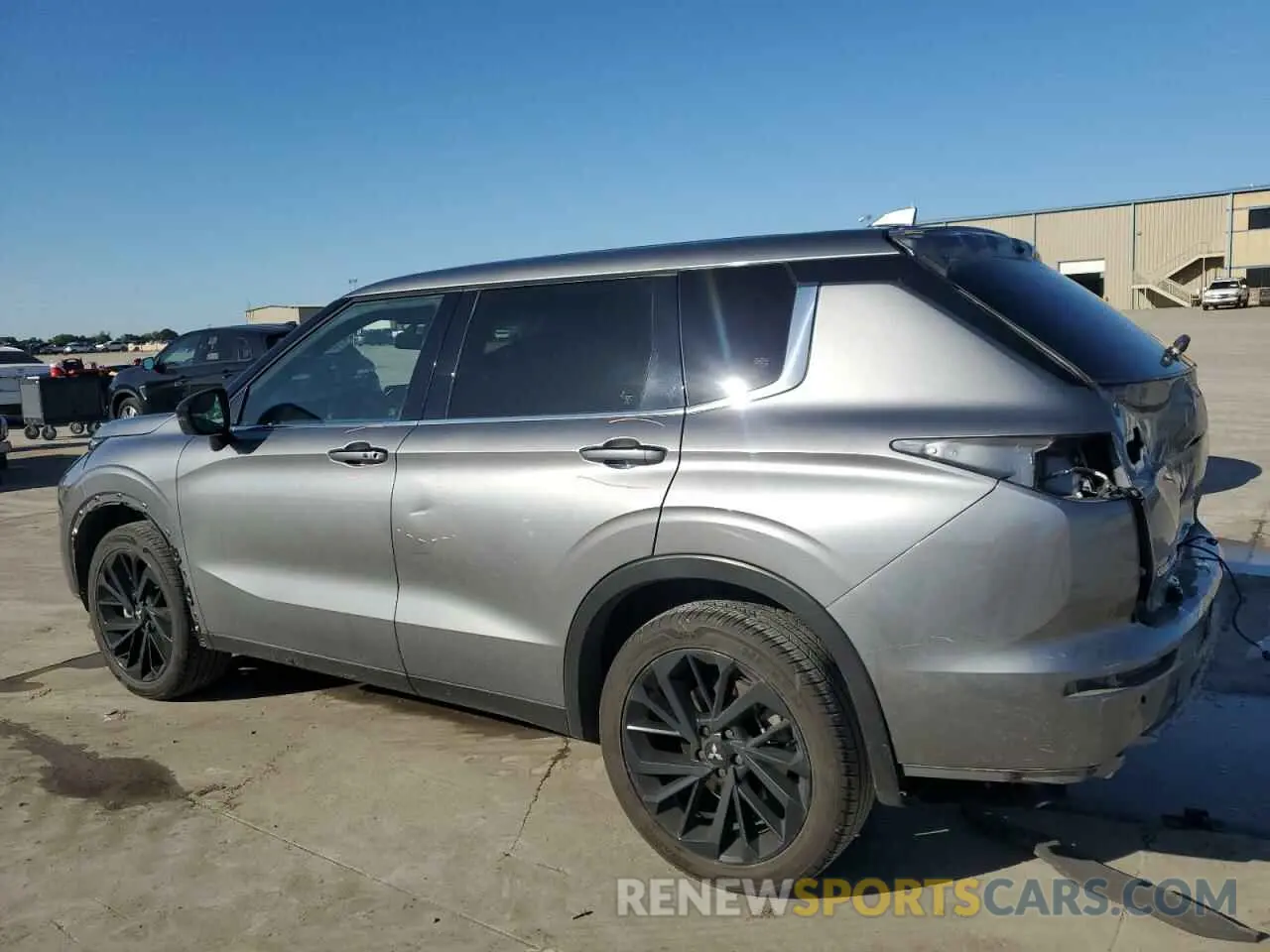2 Photograph of a damaged car JA4J3UA84PZ021277 MITSUBISHI OUTLANDER 2023