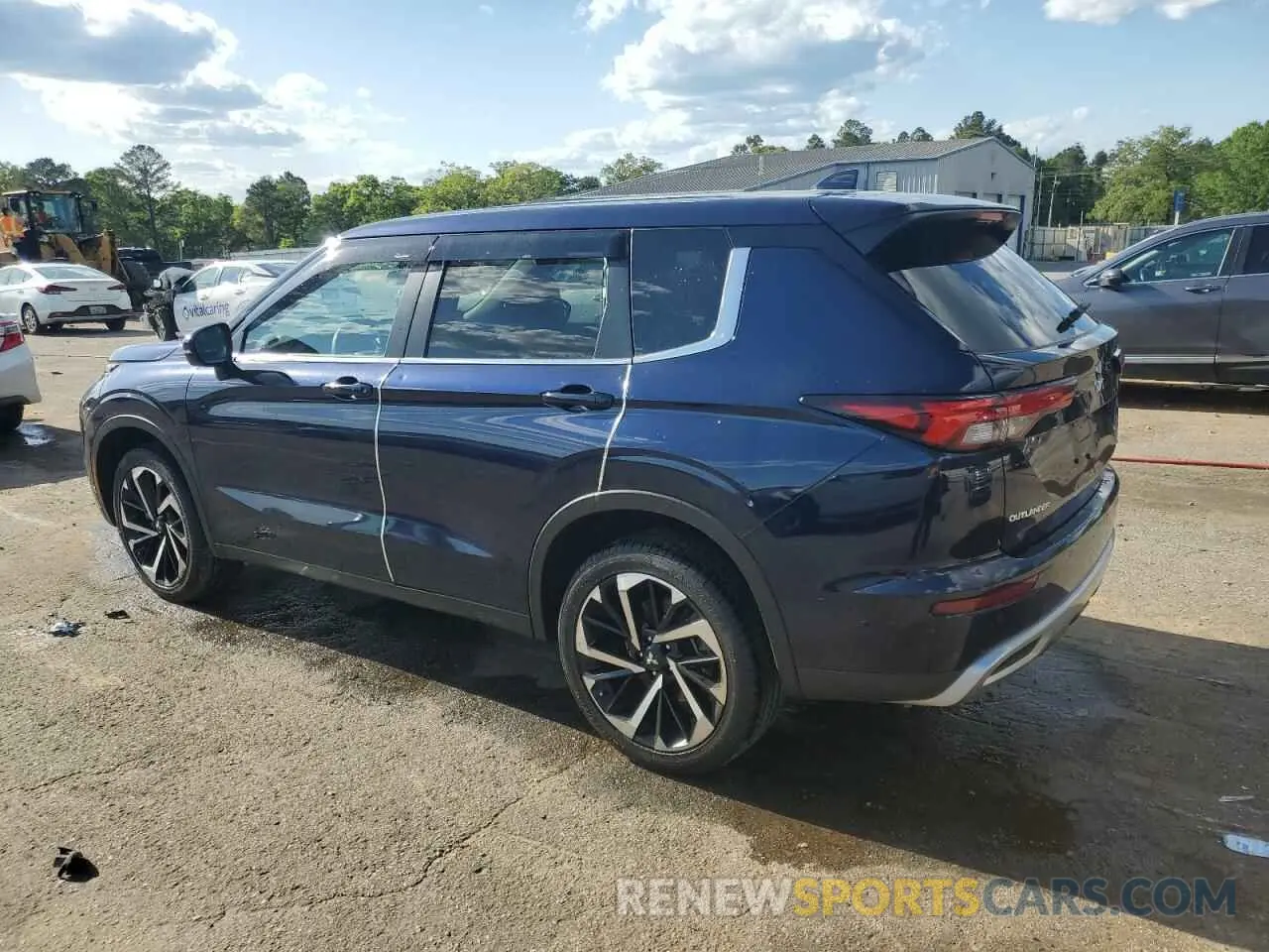 2 Photograph of a damaged car JA4J3UA84PZ056093 MITSUBISHI OUTLANDER 2023