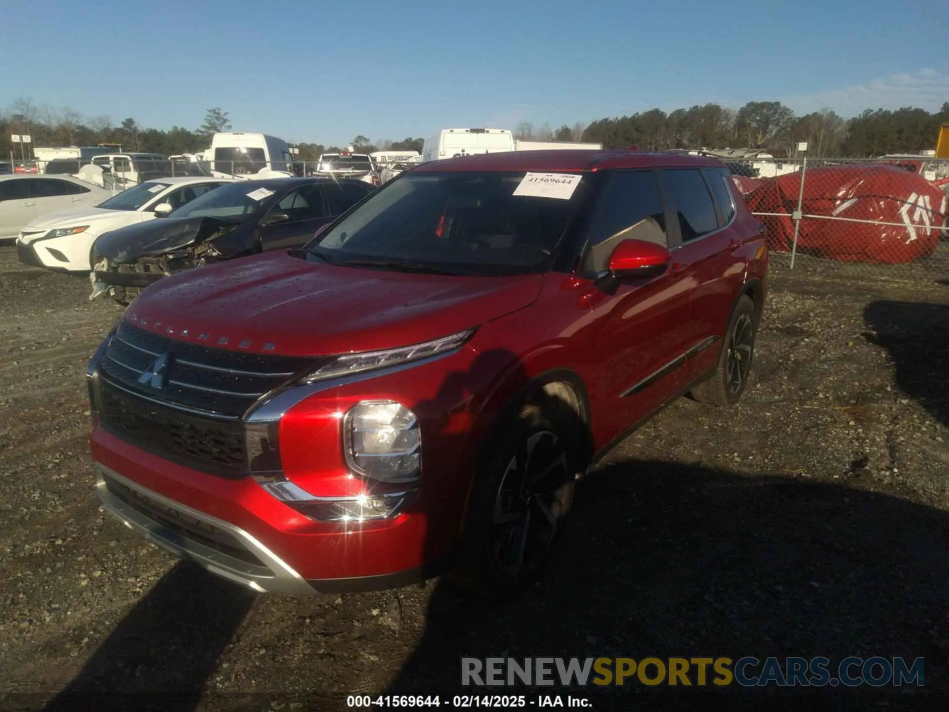 2 Photograph of a damaged car JA4J3UA87PZ045430 MITSUBISHI OUTLANDER 2023