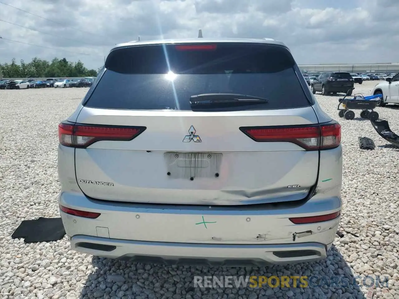 6 Photograph of a damaged car JA4J3VA81PZ043081 MITSUBISHI OUTLANDER 2023