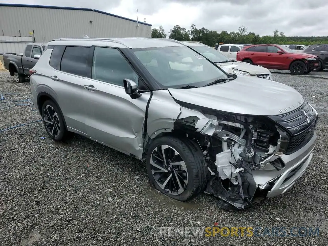 4 Photograph of a damaged car JA4J3VA85PZ016384 MITSUBISHI OUTLANDER 2023
