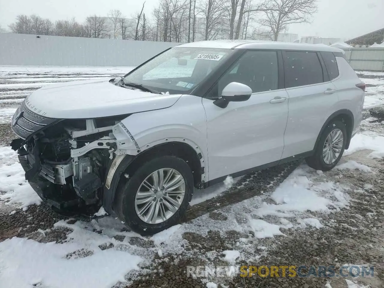 1 Photograph of a damaged car JA4J4TA88PZ028255 MITSUBISHI OUTLANDER 2023