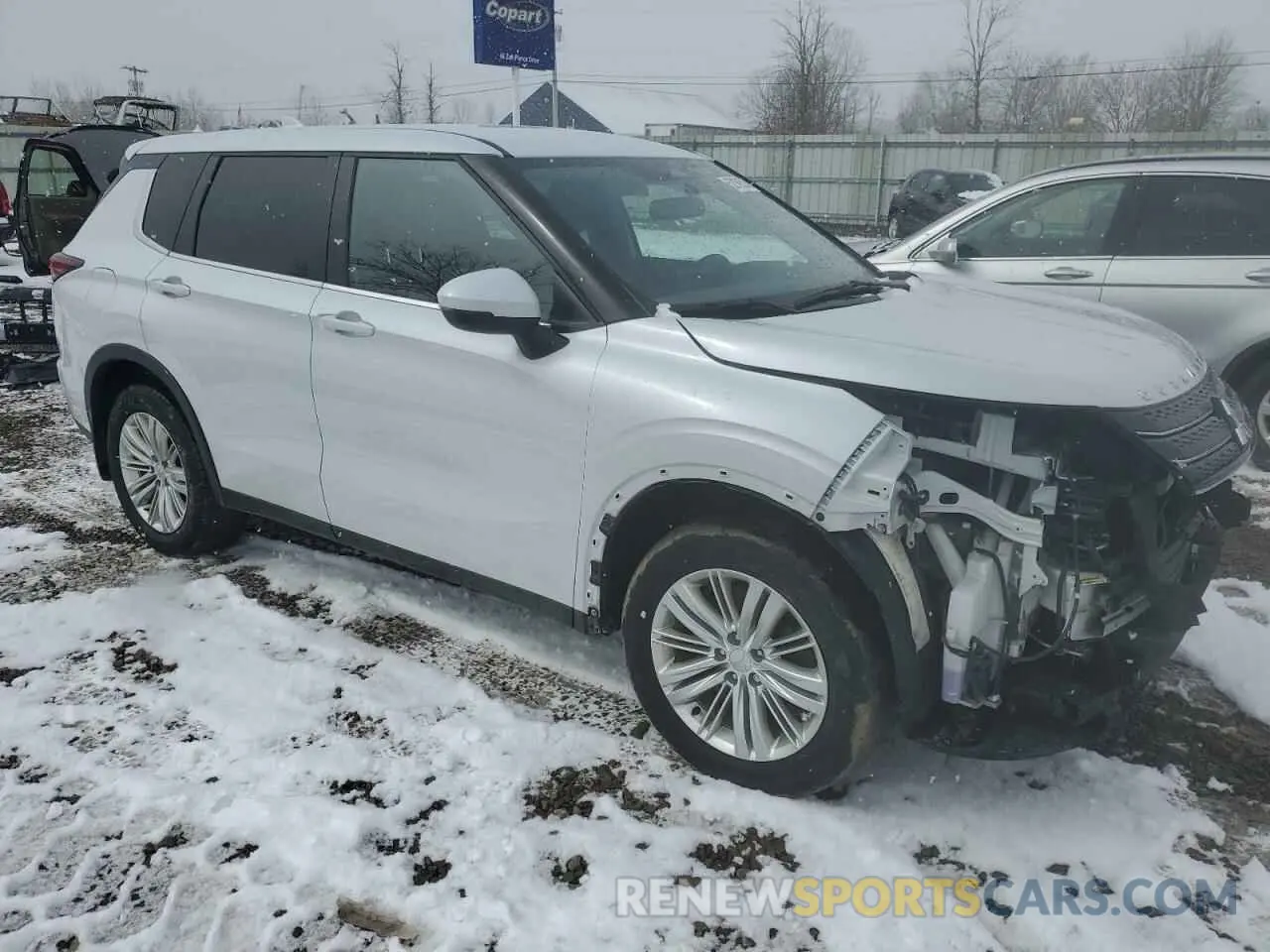 4 Photograph of a damaged car JA4J4TA88PZ028255 MITSUBISHI OUTLANDER 2023