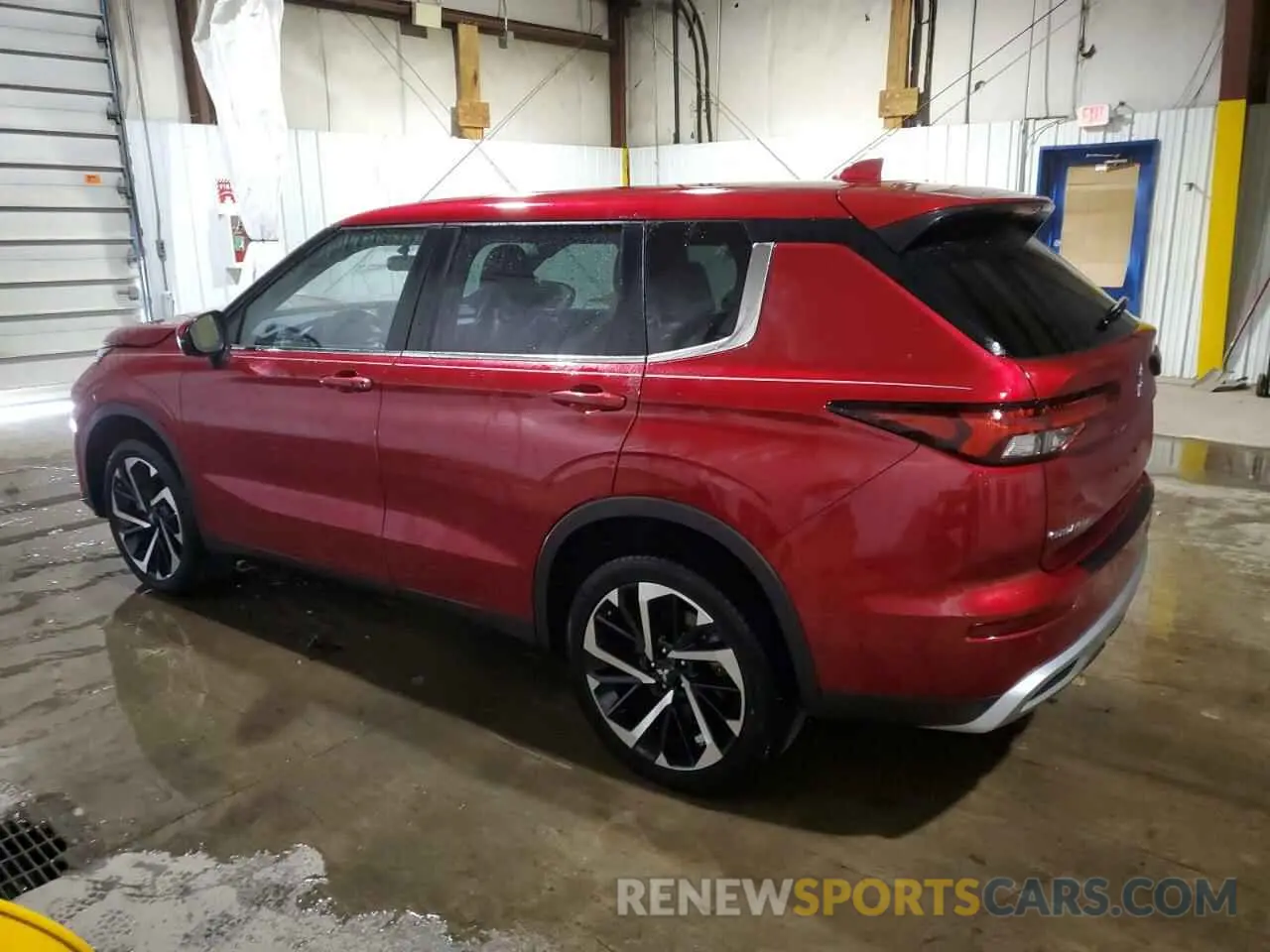 2 Photograph of a damaged car JA4J4UA81PZ045629 MITSUBISHI OUTLANDER 2023