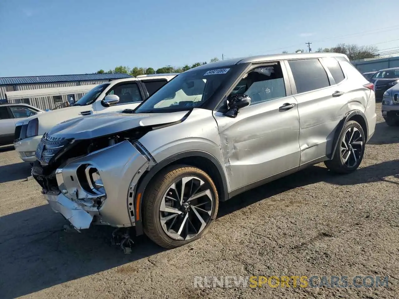 1 Photograph of a damaged car JA4J4UA83PZ008128 MITSUBISHI OUTLANDER 2023