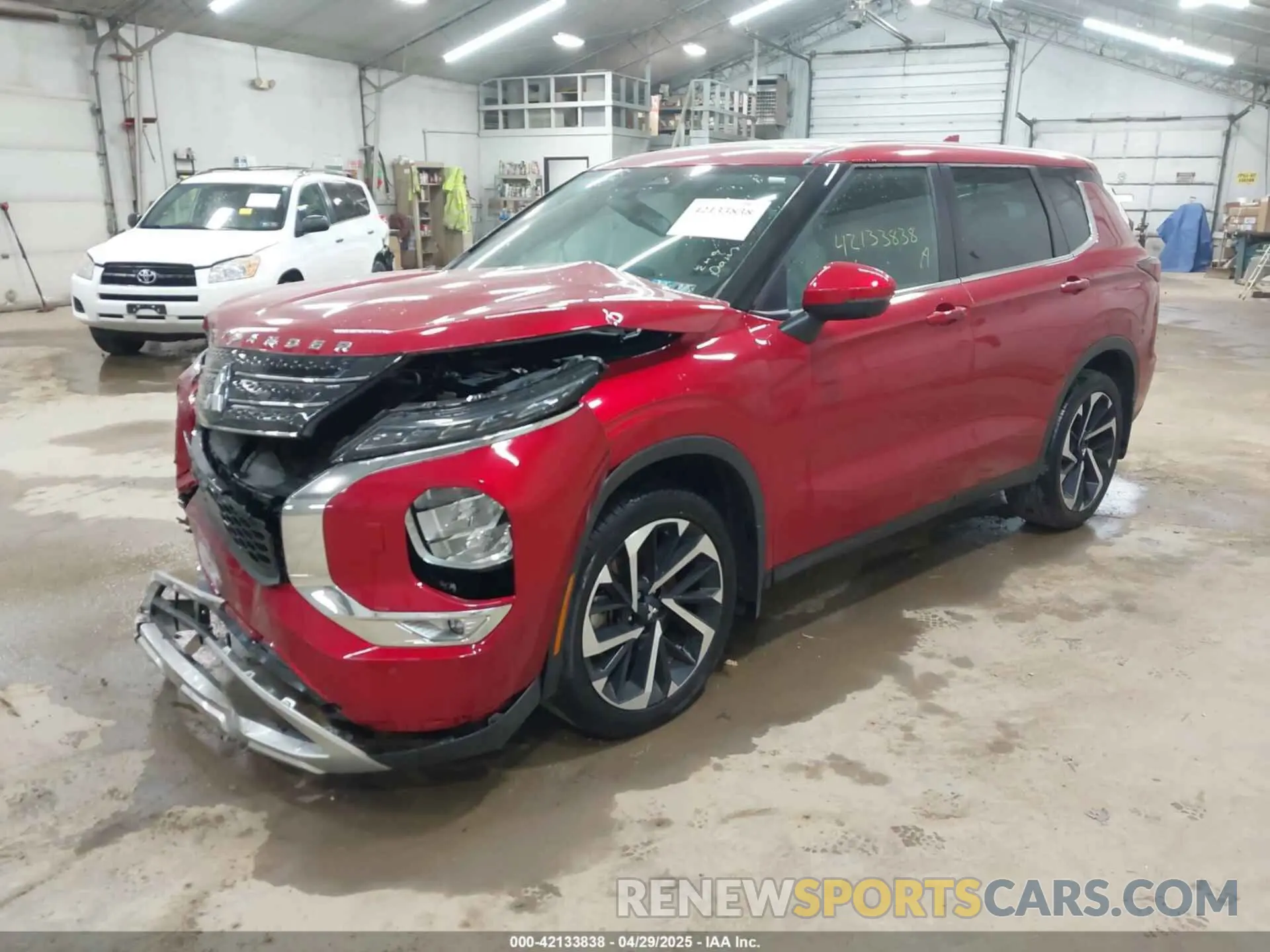 2 Фотография поврежденного автомобиля JA4J4UA86PZ048784 MITSUBISHI OUTLANDER 2023