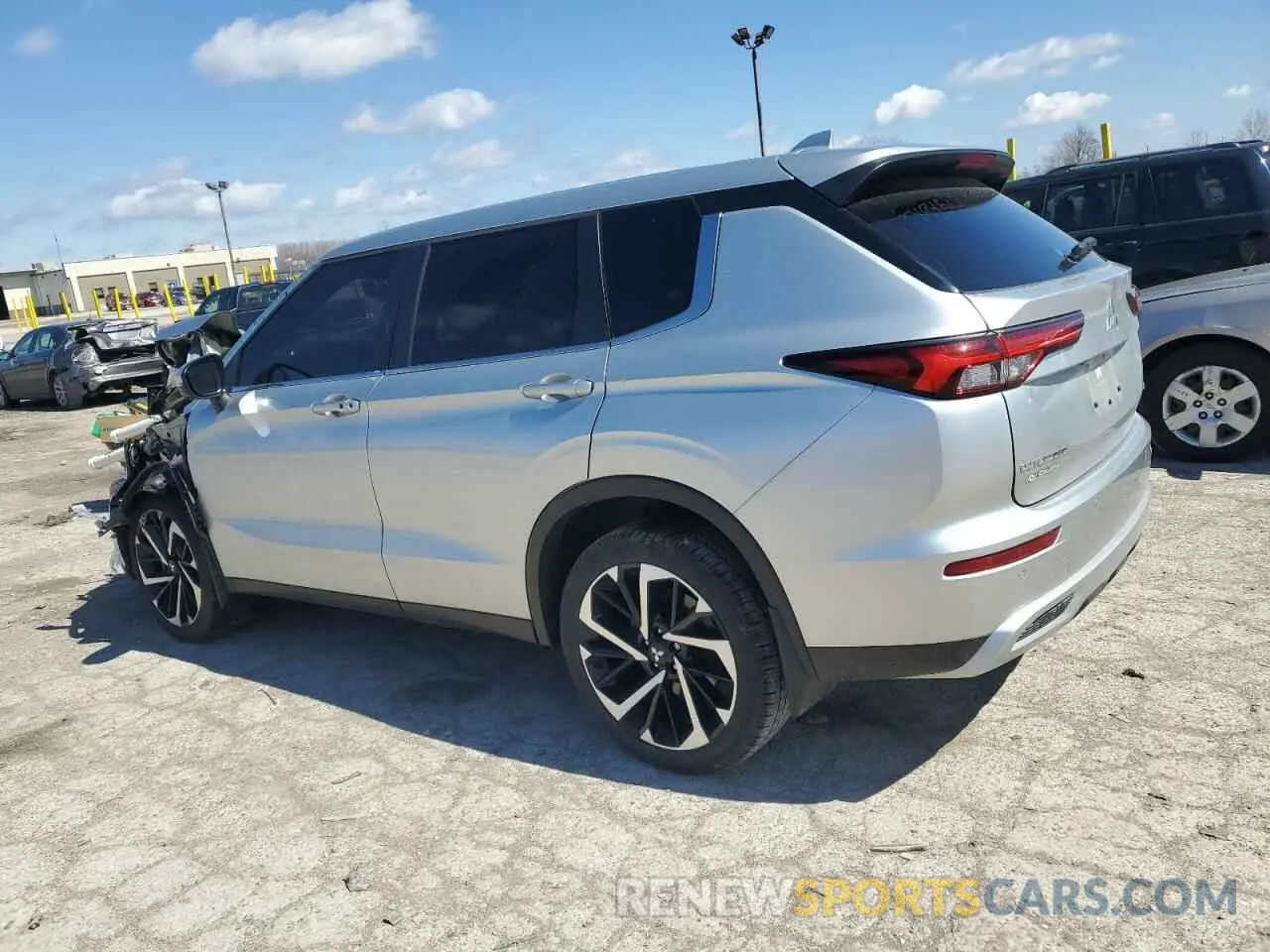 2 Фотография поврежденного автомобиля JA4J4UA86PZ049451 MITSUBISHI OUTLANDER 2023