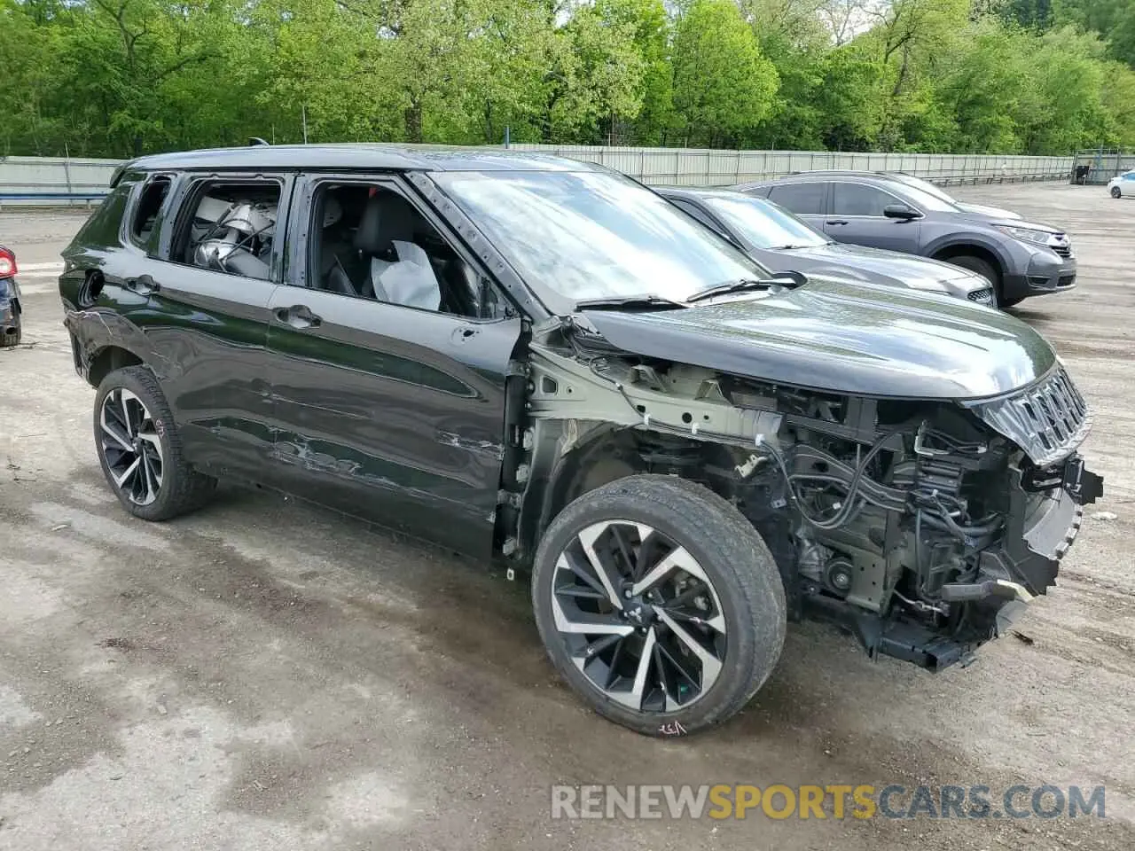 4 Фотография поврежденного автомобиля JA4J4UA87PZ011064 MITSUBISHI OUTLANDER 2023