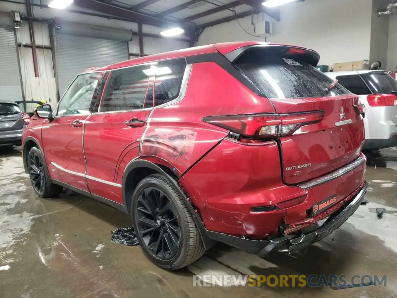 2 Фотография поврежденного автомобиля JA4J4UA87PZ011954 MITSUBISHI OUTLANDER 2023
