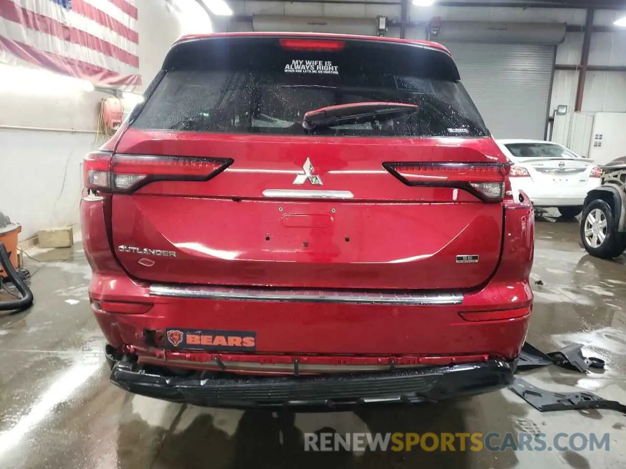 6 Фотография поврежденного автомобиля JA4J4UA87PZ011954 MITSUBISHI OUTLANDER 2023