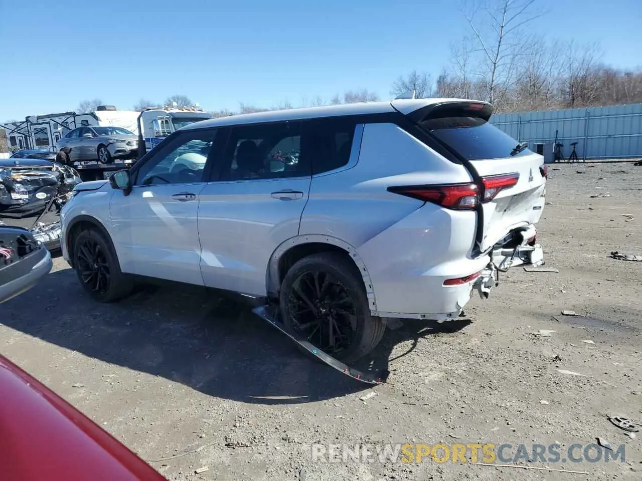 2 Photograph of a damaged car JA4J4UA88PZ016905 MITSUBISHI OUTLANDER 2023