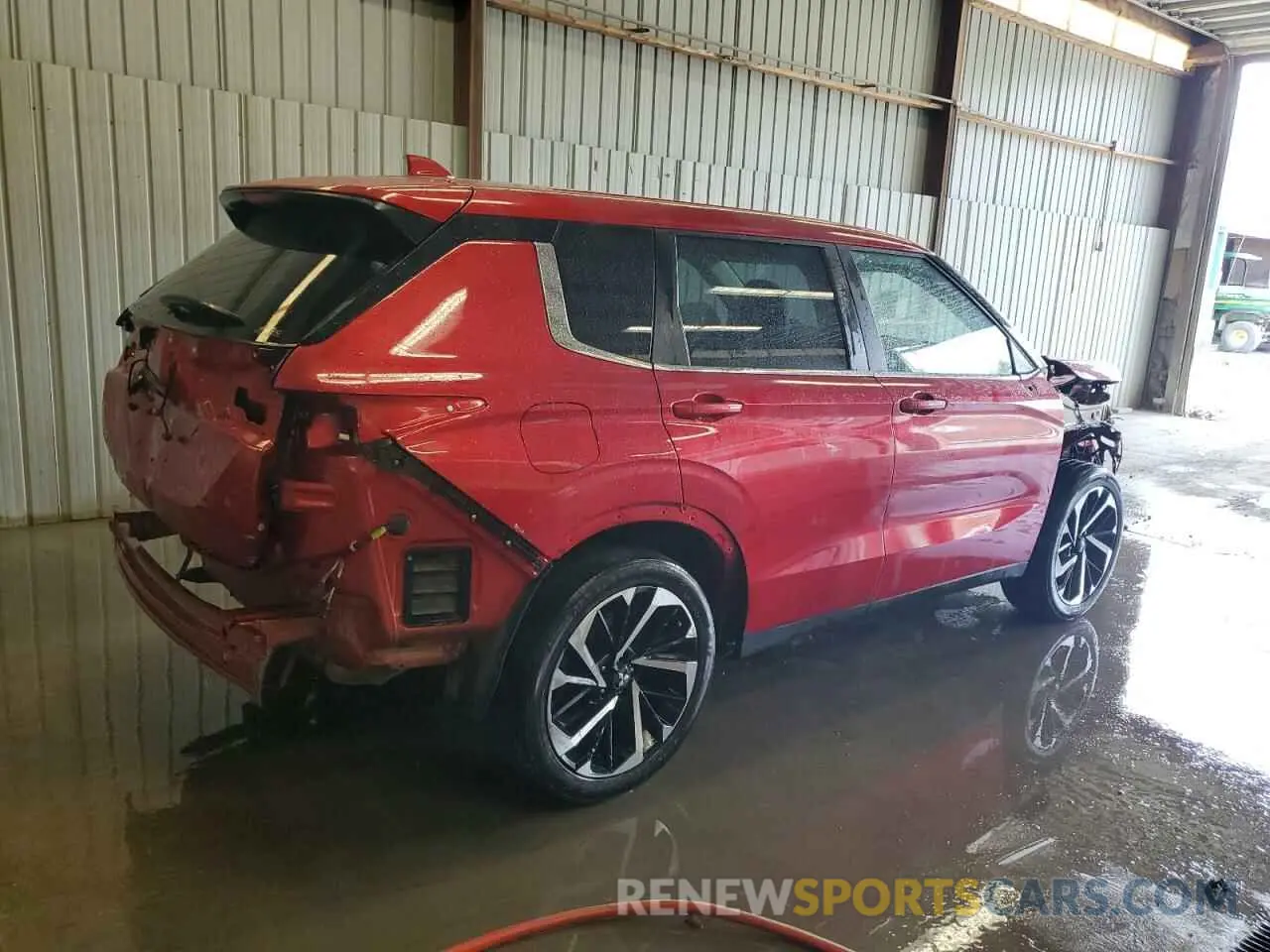 3 Фотография поврежденного автомобиля JA4J4UA88PZ040654 MITSUBISHI OUTLANDER 2023