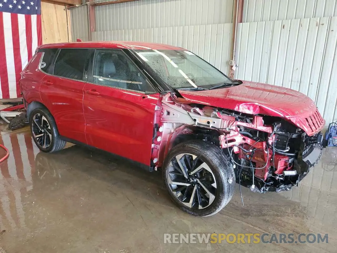 4 Фотография поврежденного автомобиля JA4J4UA88PZ040654 MITSUBISHI OUTLANDER 2023